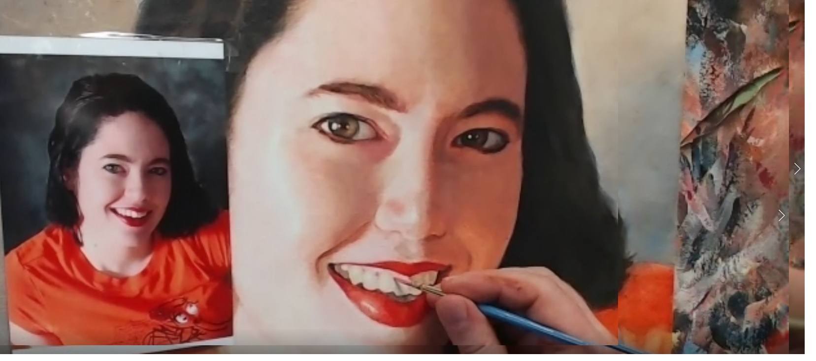 How to paint realistic smile in acrylic