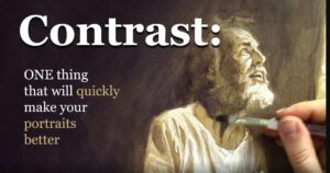 How to Create Contrast in a Chiaroscuro Acrylic Painting