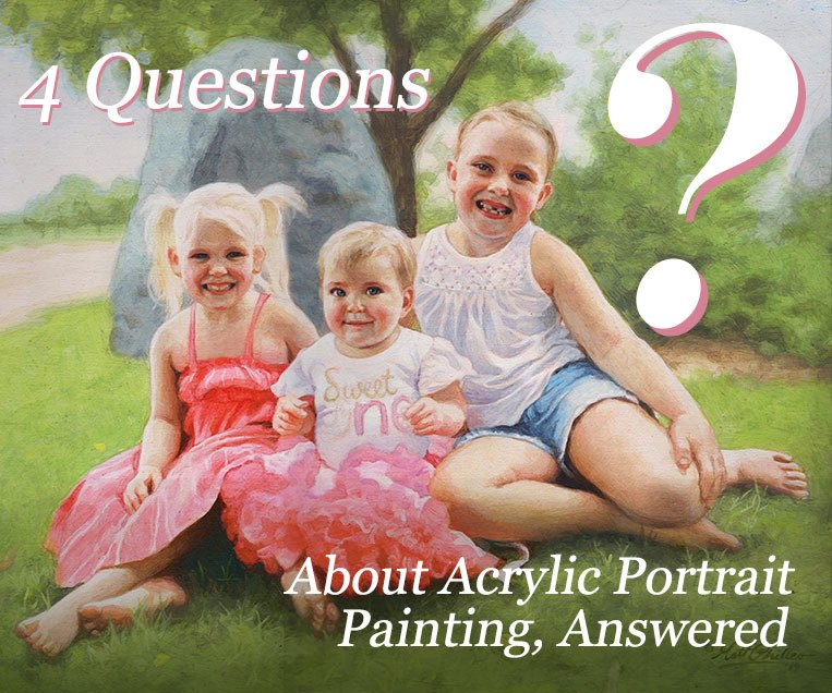 4 Acrylic Portrait Painting Questions Answered