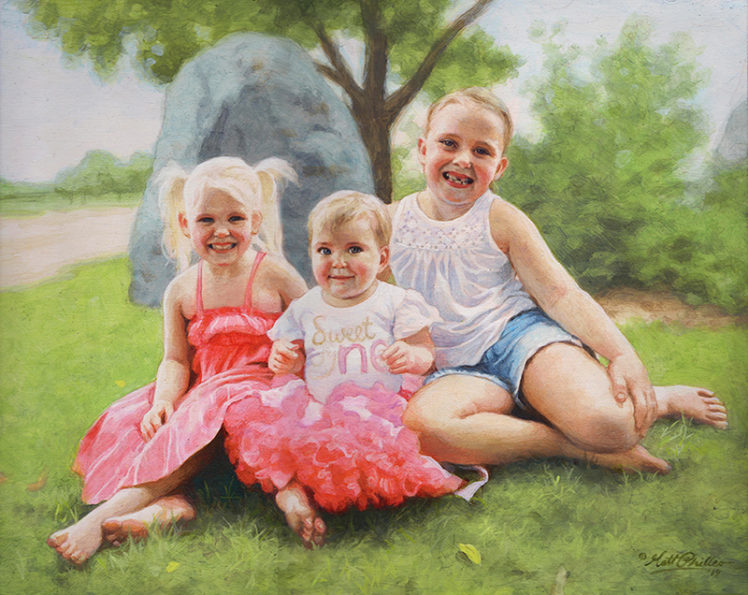 4 Questions About Acrylic Portrait Painting, Answered - Realistic ...