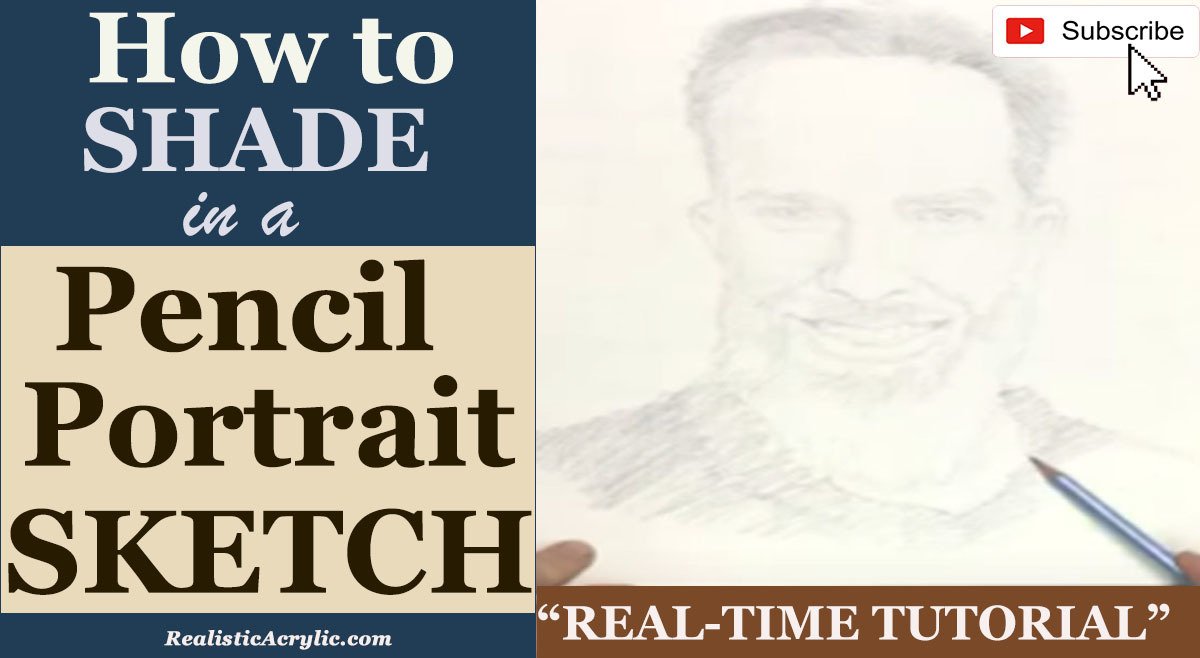 How to Shade in a Pencil Portrait Sketch