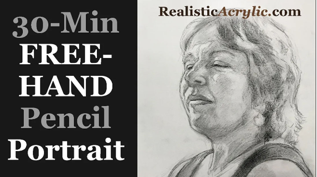 Demonstration: 30-Minute Freehand Portrait Sketch