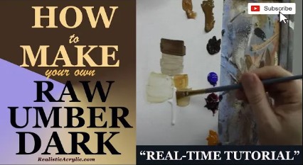 How to Make Your Own Raw Umber Dark