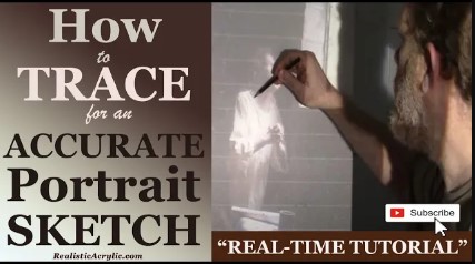 How to Trace for an Accurate Portrait Sketch