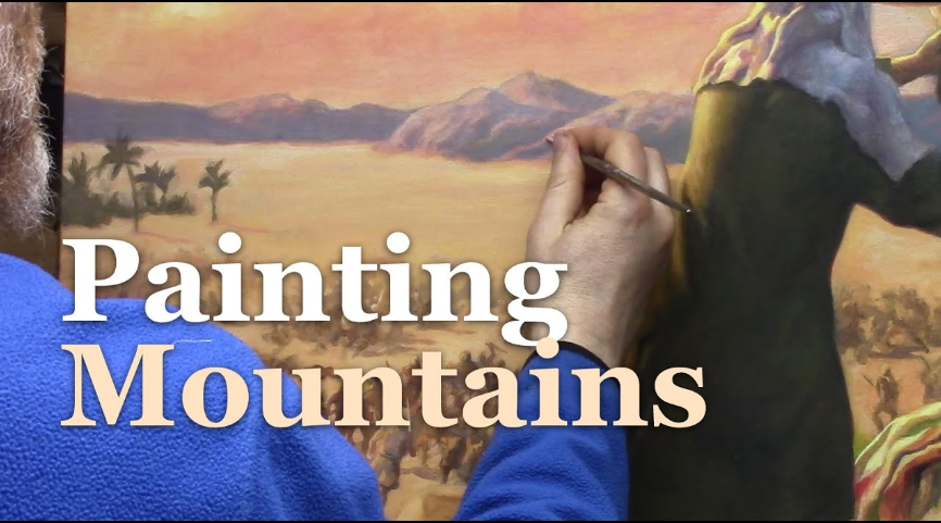 How to Paint Mountains in the Distance with Acrylic
