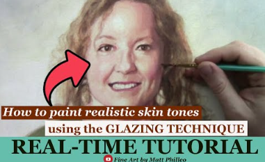 Painting Reddish Skin Tones With the Glazing Technique