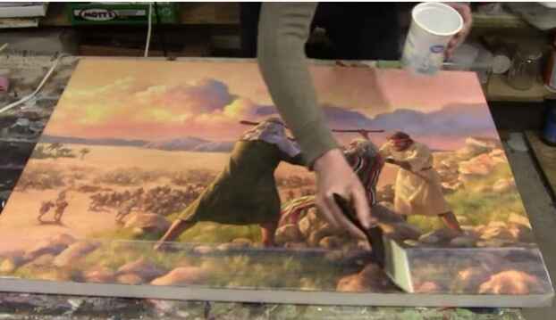 How to Varnish Your LARGE Acrylic Painting