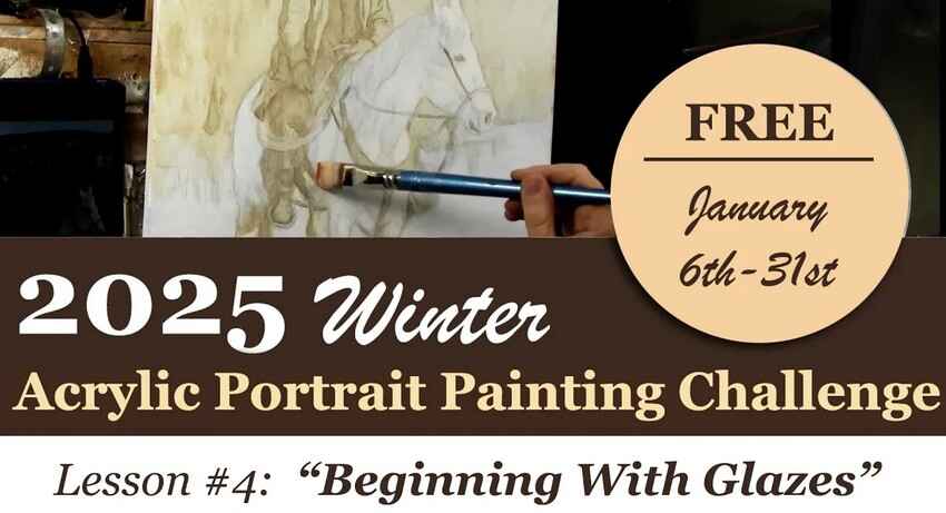 Beginning Your Portrait with Glazes